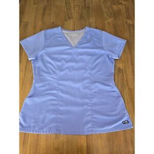 Grey's Anatomy Women's Large V-neck scrub top Professional Wear By Barco